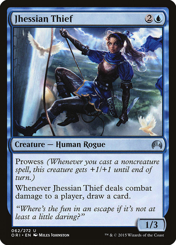 MTG Card Title: Jhessian Thief ORI/62