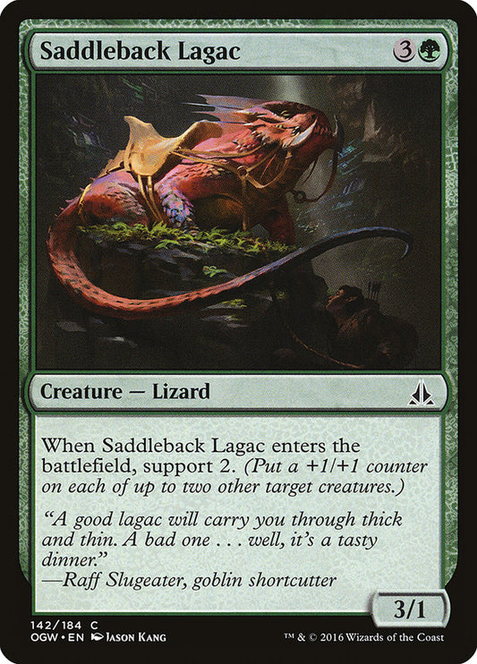 MTG Card Title: Saddleback Lagac OGW/142