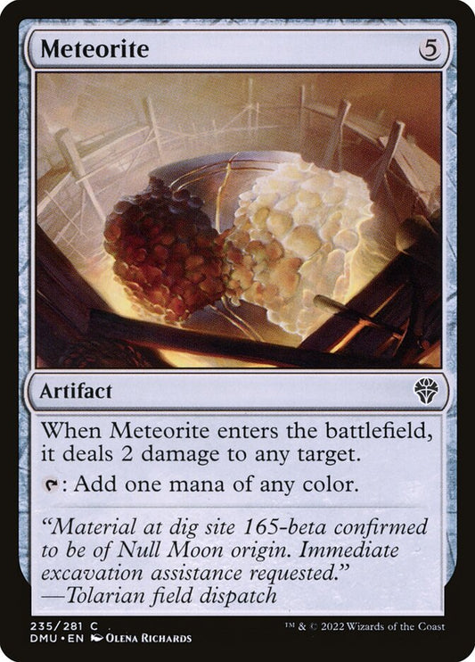 MTG Card Title: Meteorite DMU/235