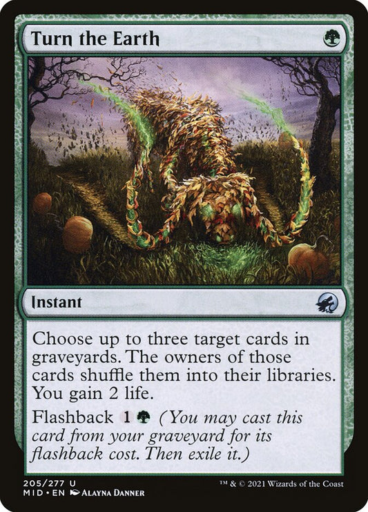 MTG Card Title: Turn the Earth MID/205