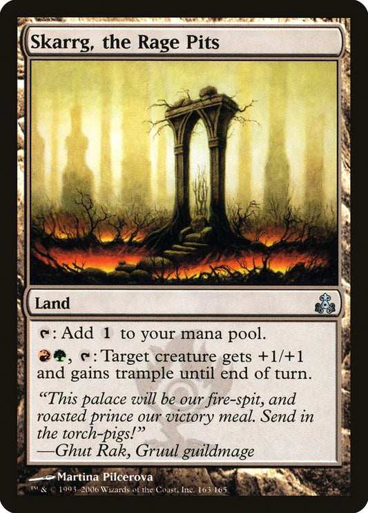 MTG Card Title: Skarrg, the Rage Pits GPT/163