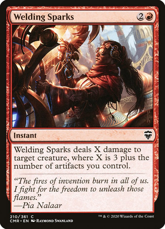 MTG Card Title: Welding Sparks CMR/210