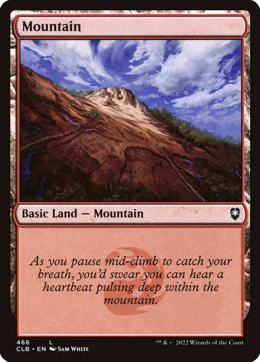 MTG Card Title: Mountain CLB/466