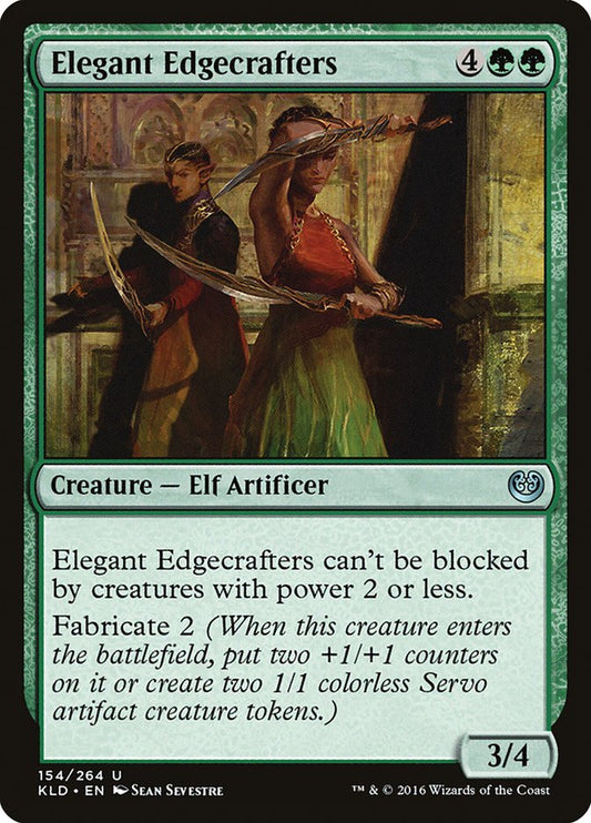 MTG Card Title: Elegant Edgecrafters KLD/154