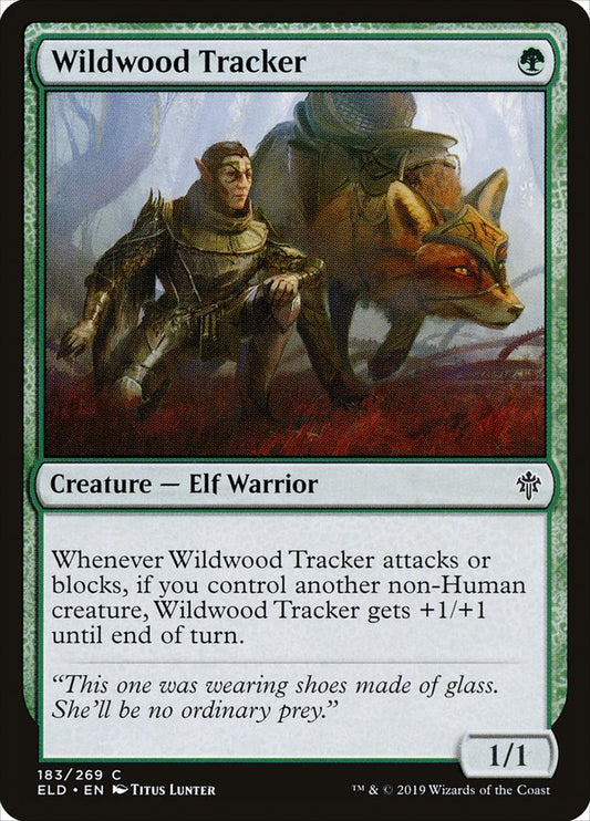 MTG Card Title: Wildwood Tracker ELD/183