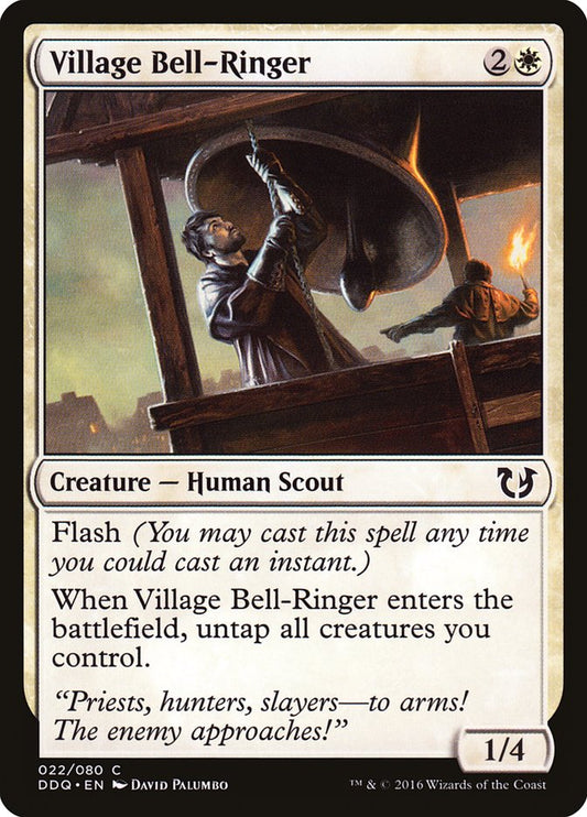 MTG Card Title: Village Bell-Ringer DDQ/22