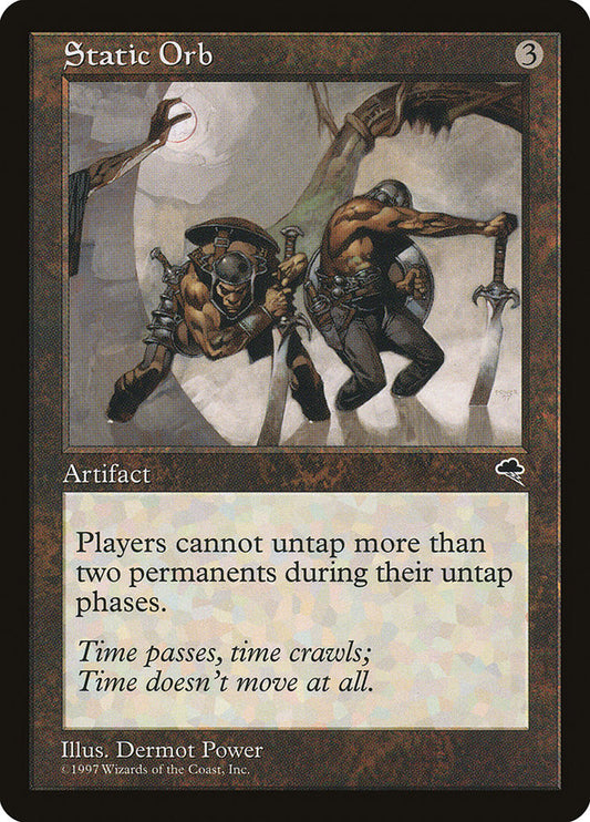 MTG Card Title: Static Orb TMP/310