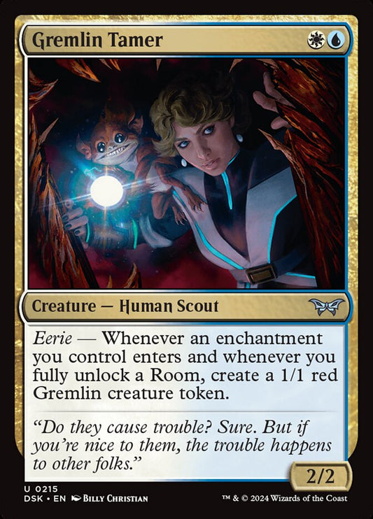 MTG Card Title: Gremlin Tamer DSK/215