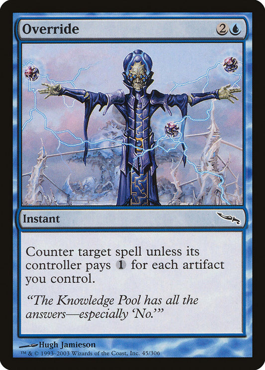 MTG Card Title: Override MRD/45