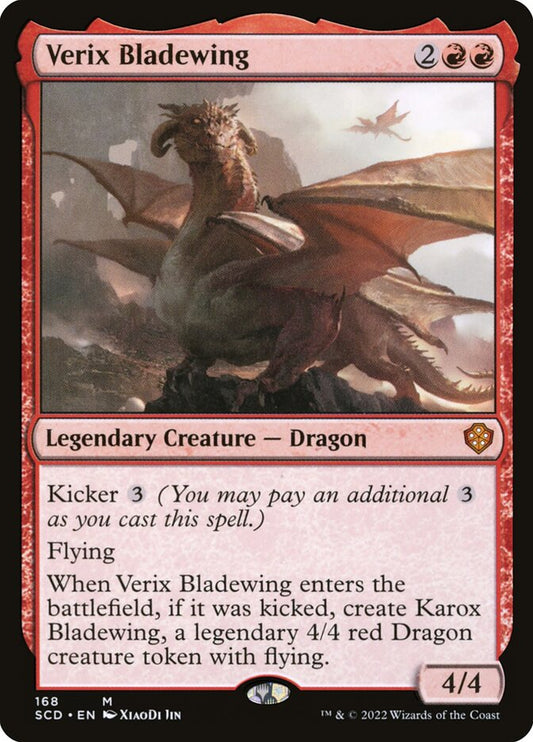 MTG Card Title: Verix Bladewing SCD/168
