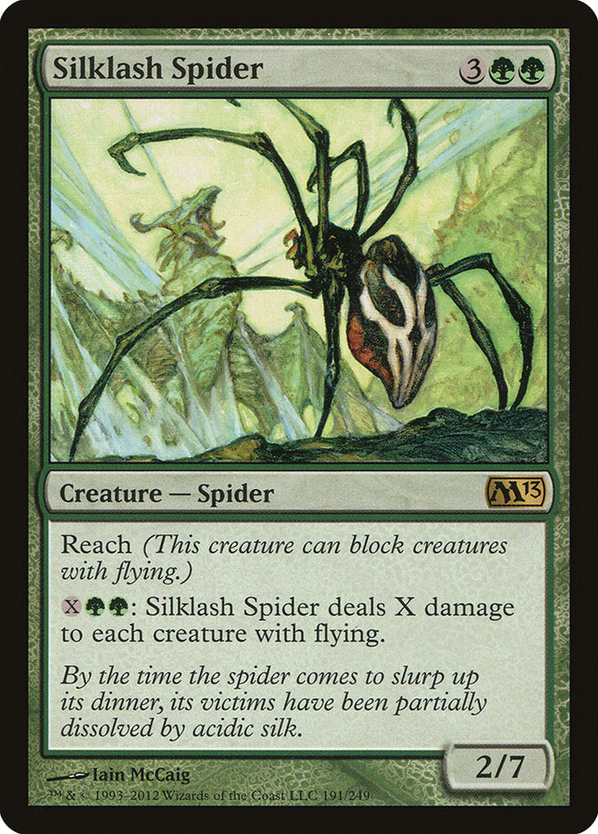 MTG Card Title: Silklash Spider M13/191