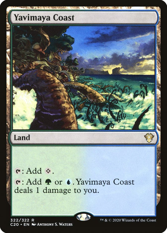 MTG Card Title: Yavimaya Coast C20/322