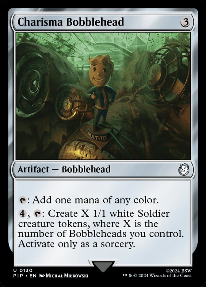 MTG Card Title: Charisma Bobblehead PIP/130
