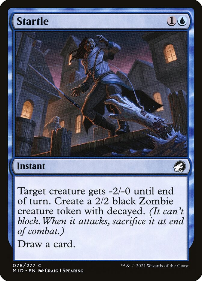 MTG Card Title: Startle MID/78