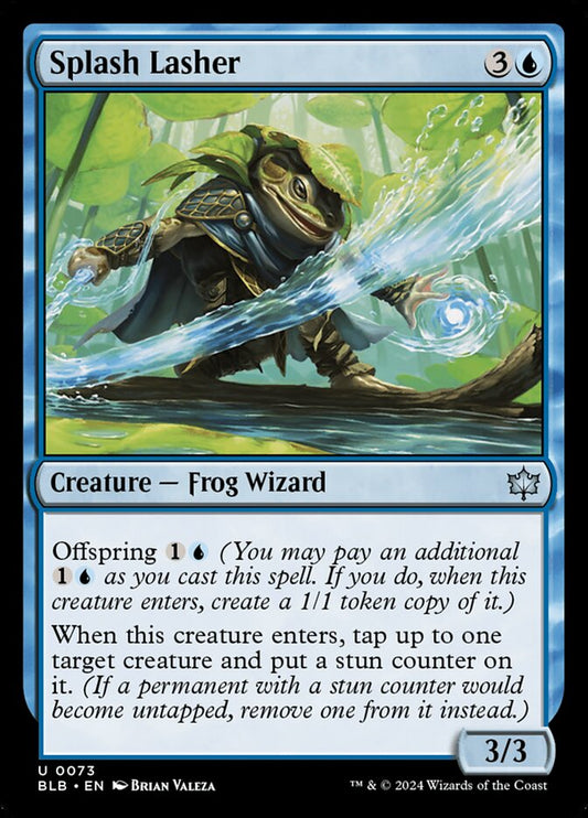 MTG Card Title: Splash Lasher BLB/73