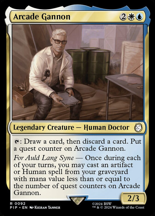 MTG Card Title: Arcade Gannon PIP/92