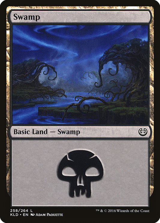 MTG Card Title: Swamp KLD/258