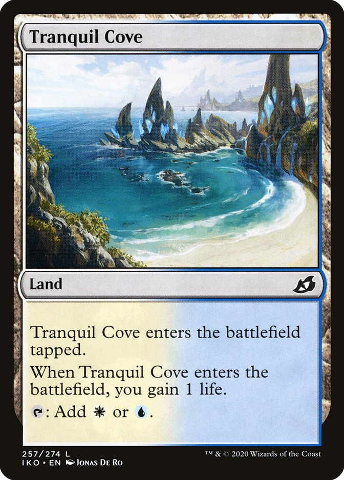 MTG Card Title: Tranquil Cove IKO/257
