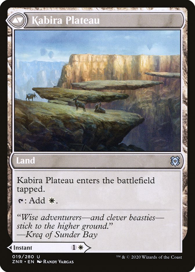 Kabira Takedown // Kabira Plateau ZNR/19