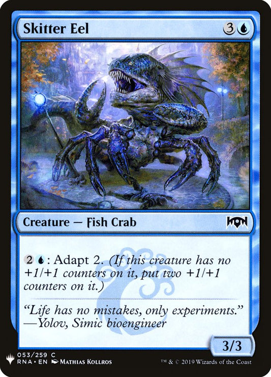 MTG Card Title: Skitter Eel PLST/RNA-53