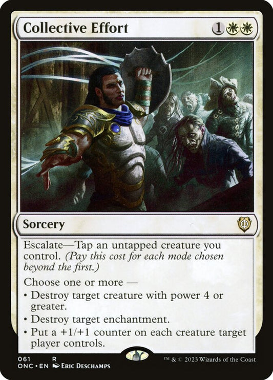 MTG Card Title: Collective Effort ONC/61
