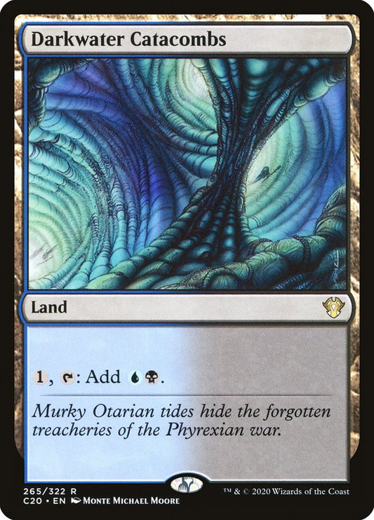 MTG Card Title: Darkwater Catacombs C20/265