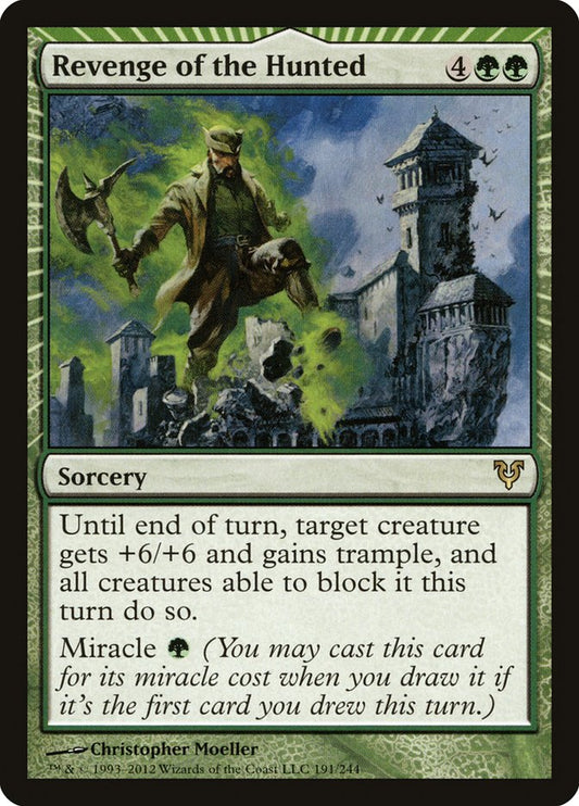 MTG Card Title: Revenge of the Hunted AVR/191
