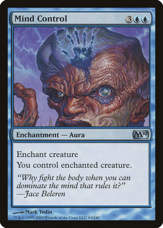 MTG Card Title: Mind Control M10/63