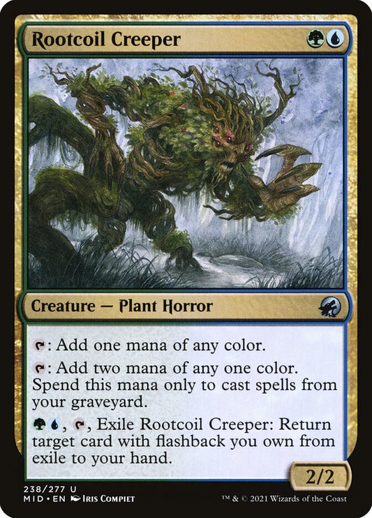 MTG Card Title: Rootcoil Creeper MID/238