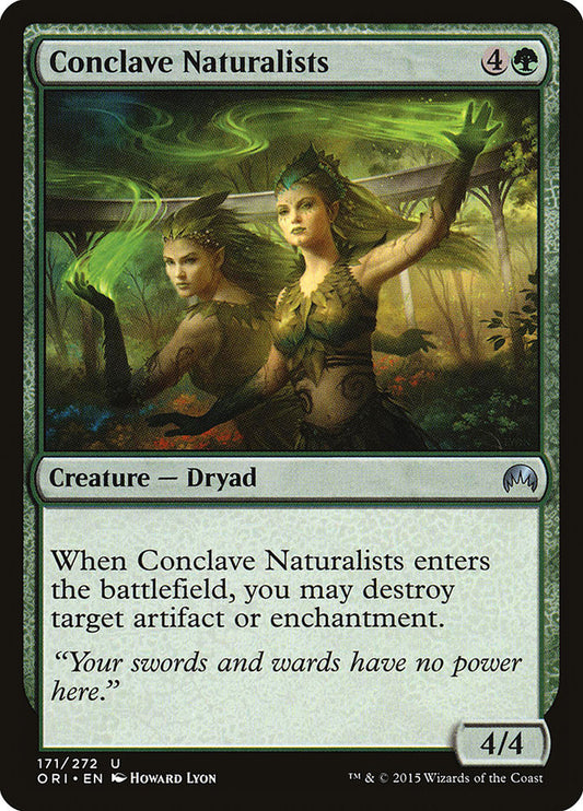 MTG Card Title: Conclave Naturalists ORI/171