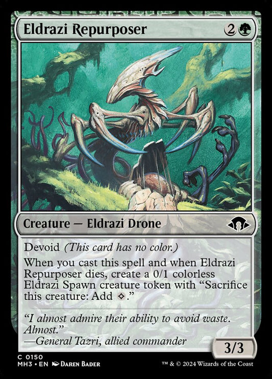 MTG Card Title: Eldrazi Repurposer MH3/150