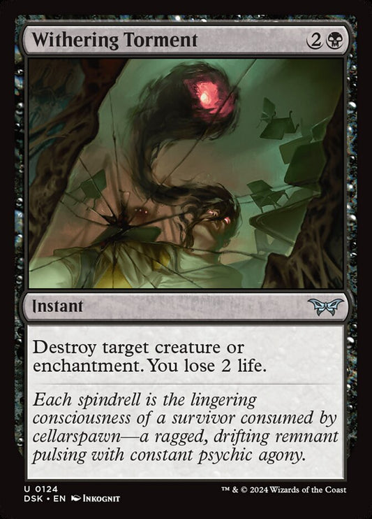 MTG Card Title: Withering Torment DSK/124