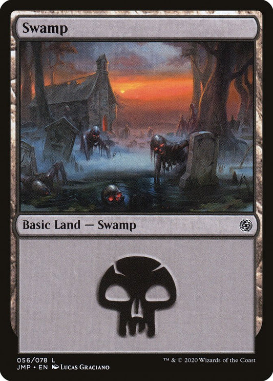 MTG Card Title: Swamp JMP/56