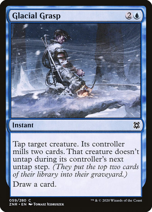 MTG Card Title: Glacial Grasp ZNR/59