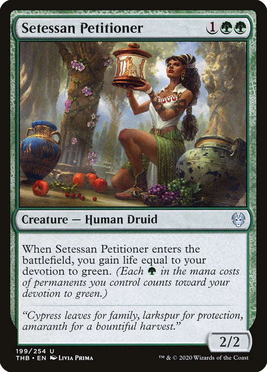 MTG Card Title: Setessan Petitioner THB/199