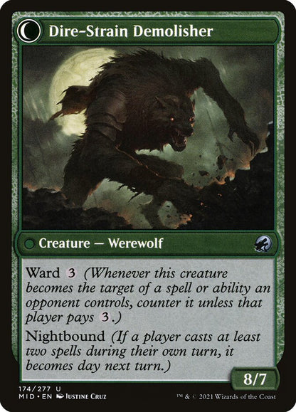 Burly Breaker // Dire-Strain Demolisher MID/174