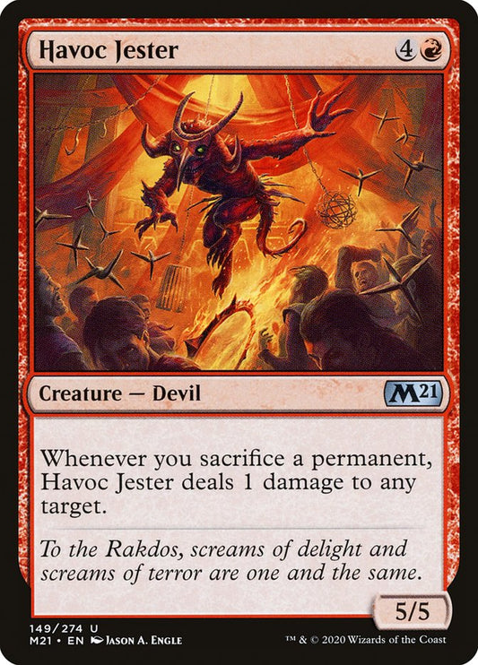 MTG Card Title: Havoc Jester M21/149