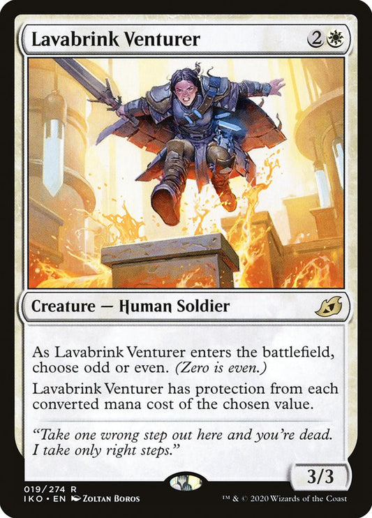 MTG Card Title: Lavabrink Venturer IKO/19
