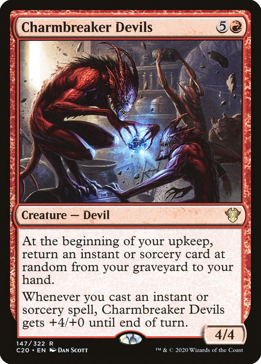 MTG Card Title: Charmbreaker Devils C20/147