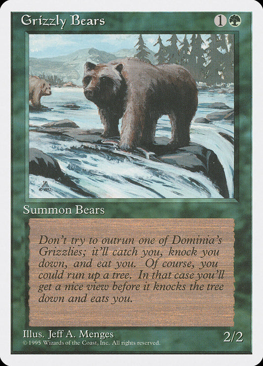 MTG Card Title: Grizzly Bears 4ED/250