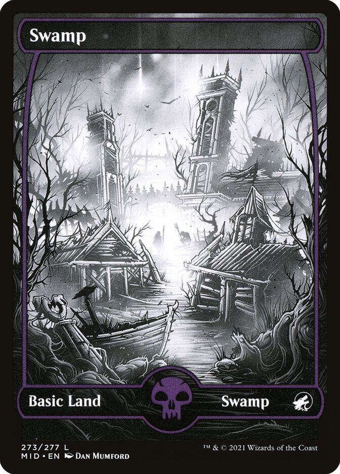 MTG Card Title: Swamp MID/273