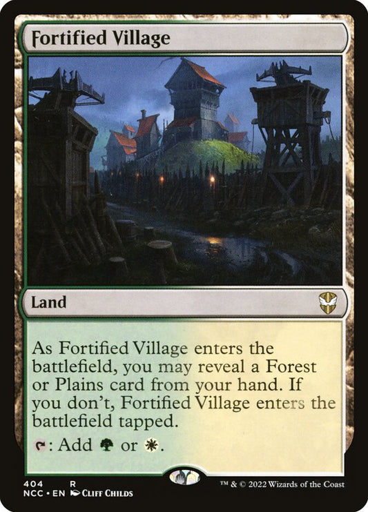 MTG Card Title: Fortified Village NCC/404