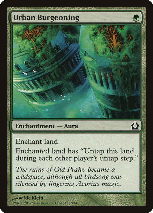 MTG Card Title: Urban Burgeoning RTR/138