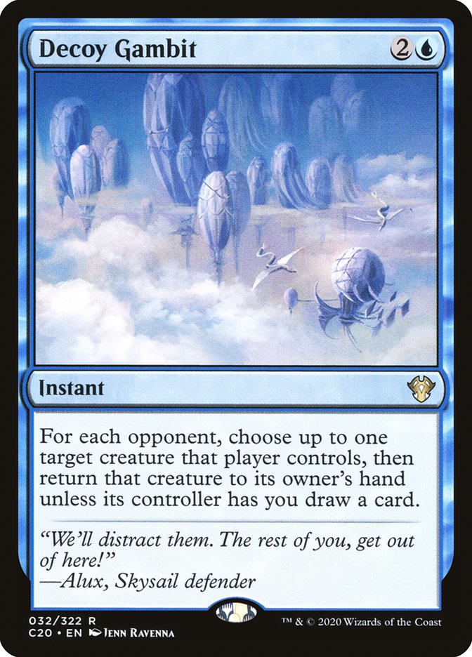 MTG Card Title: Decoy Gambit C20/32