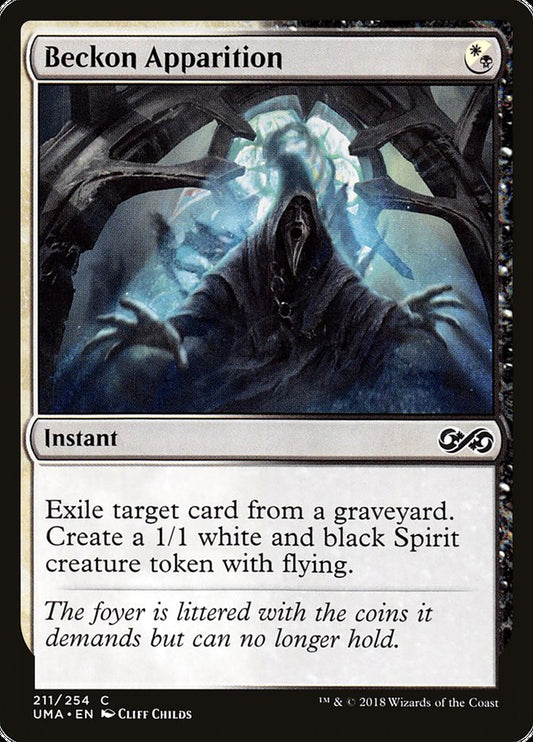 MTG Card Title: Beckon Apparition UMA/211
