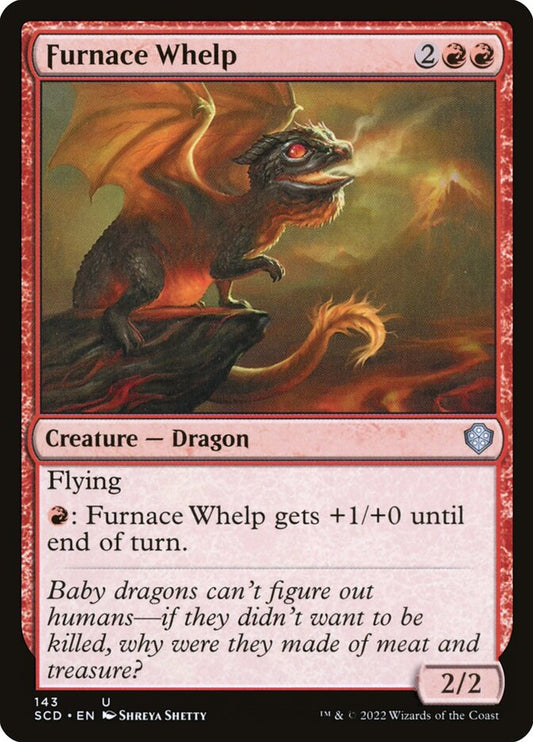MTG Card Title: Furnace Whelp SCD/143