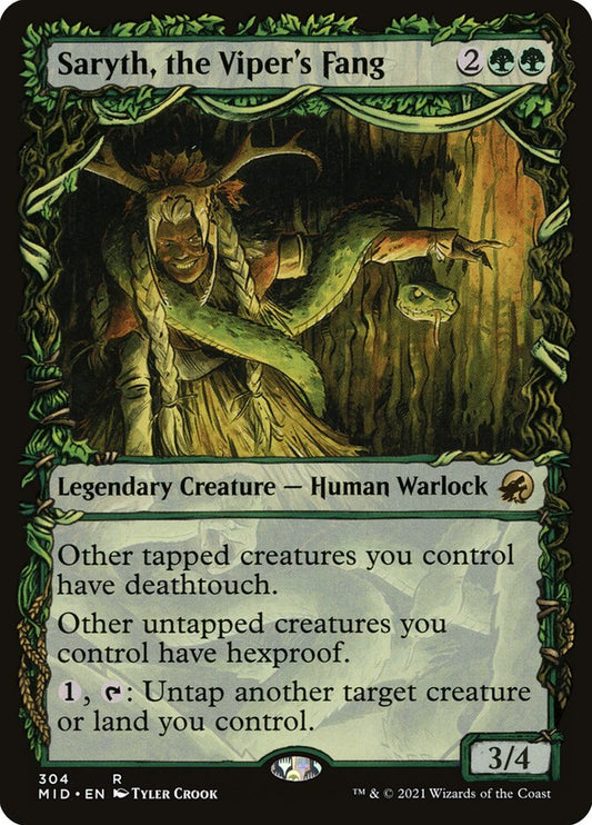 MTG Card Title: Saryth, the Viper's Fang MID/304
