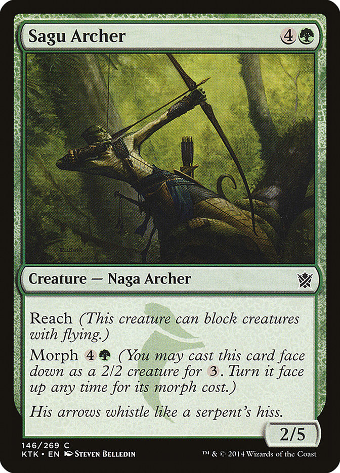 MTG Card Title: Sagu Archer KTK/146