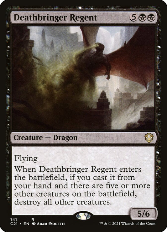 MTG Card Title: Deathbringer Regent C21/141