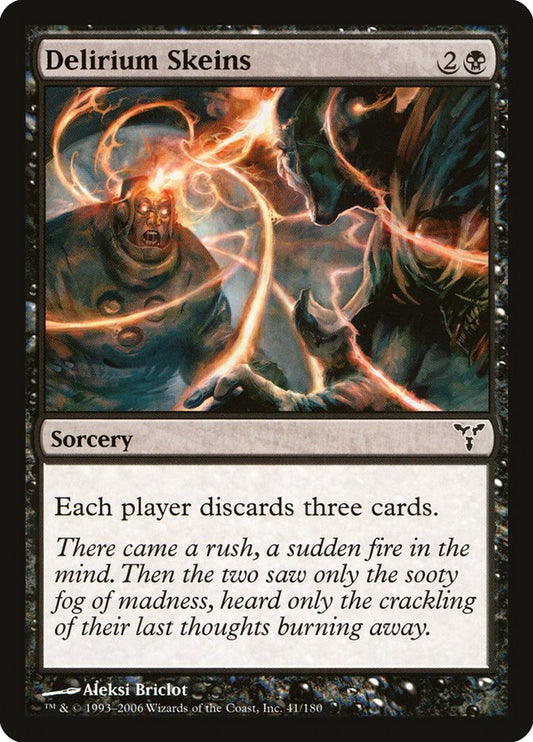 MTG Card Title: Delirium Skeins DIS/41